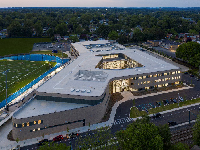 Haverford Community Center aerial image